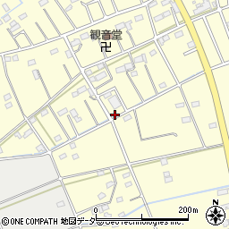 埼玉県深谷市武蔵野3801周辺の地図