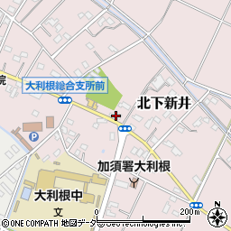 埼玉県加須市北下新井938周辺の地図