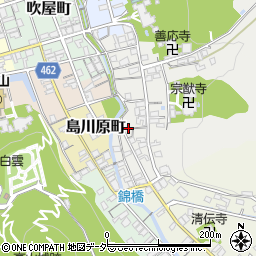 岐阜県高山市宗猷寺町55周辺の地図
