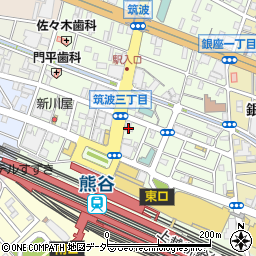 ＴＯＢＵ　ＰＡＲＫ熊谷駅北口駐車場周辺の地図