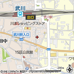 埼玉県深谷市田中6周辺の地図