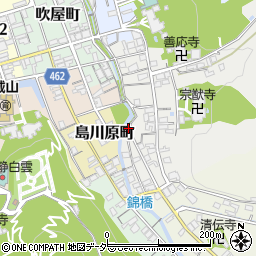 岐阜県高山市宗猷寺町10周辺の地図