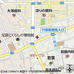 埼玉りそな銀行行田支店周辺の地図