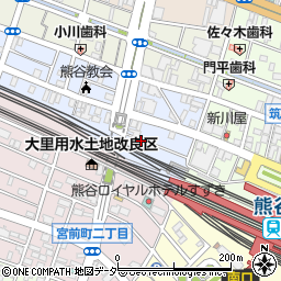 リパーク熊谷弥生２丁目第２駐車場周辺の地図