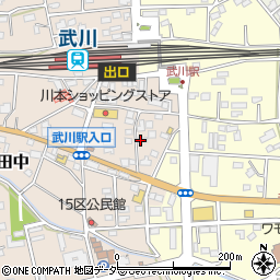 埼玉県深谷市田中7周辺の地図