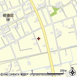 埼玉県深谷市武蔵野3820周辺の地図