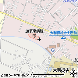 加須東病院周辺の地図