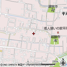 埼玉県熊谷市平戸周辺の地図