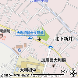 埼玉県加須市北下新井2118周辺の地図