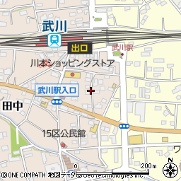埼玉県深谷市田中41周辺の地図