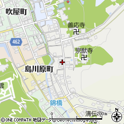 岐阜県高山市宗猷寺町114周辺の地図