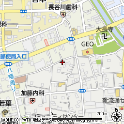 あんしん行田鍵屋さん２４時周辺の地図