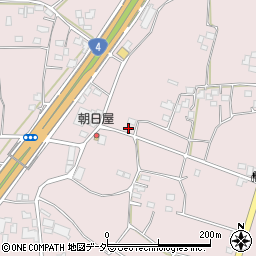 茨城県古河市高野617周辺の地図