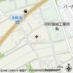 埼玉県深谷市永田2095周辺の地図