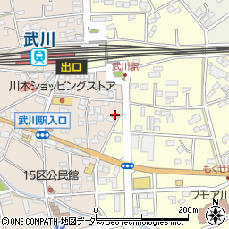 埼玉県深谷市田中10周辺の地図