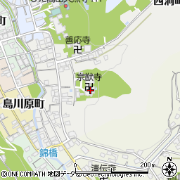 岐阜県高山市宗猷寺町218周辺の地図