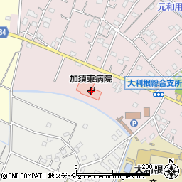 埼玉県加須市北下新井1659周辺の地図