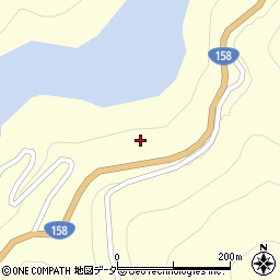 長野県松本市安曇（奈川渡）周辺の地図