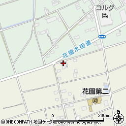 埼玉県深谷市永田437周辺の地図