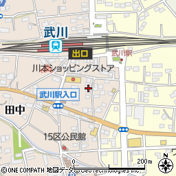 埼玉県深谷市田中40周辺の地図