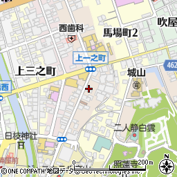 日下部味噌醤油醸造株式会社　本店周辺の地図