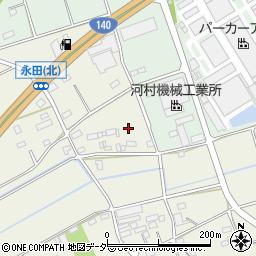 埼玉県深谷市永田2093周辺の地図