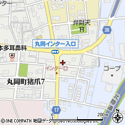 ファミリーマート丸岡インター店周辺の地図