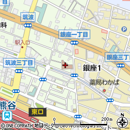 さいたま地方法務局　熊谷支局人権相談周辺の地図