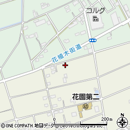 埼玉県深谷市永田443周辺の地図