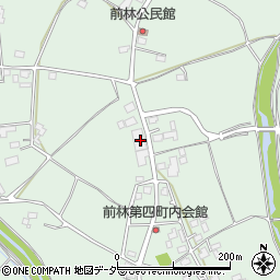 茨城県古河市前林1163-1周辺の地図