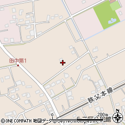 埼玉県深谷市田中1282周辺の地図