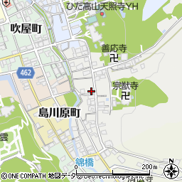 岐阜県高山市宗猷寺町104周辺の地図