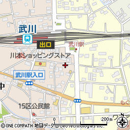 埼玉県深谷市田中11周辺の地図