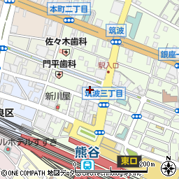 東海エレクトロニクス株式会社　熊谷支店周辺の地図