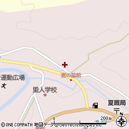 岐阜県高山市清見町夏厩530周辺の地図