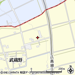 埼玉県深谷市武蔵野938周辺の地図