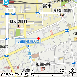 住友生命保険相互会社　熊谷支社行田支部周辺の地図