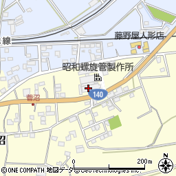 株式会社昭和螺旋管製作所　埼玉工場周辺の地図