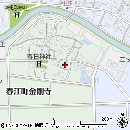 福井県坂井市春江町金剛寺8周辺の地図
