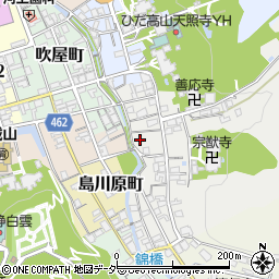 岐阜県高山市宗猷寺町62周辺の地図