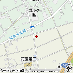 埼玉県深谷市永田455周辺の地図