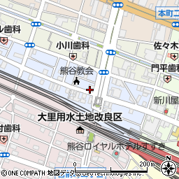 リパーク熊谷弥生２丁目駐車場周辺の地図
