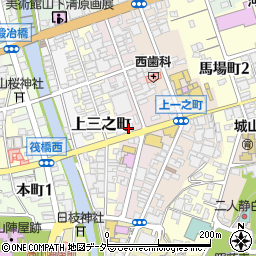 高山信用金庫さんまち通り支店周辺の地図