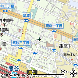 リパーク熊谷筑波３丁目駐車場周辺の地図