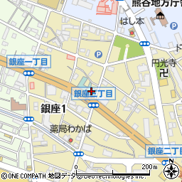 マロウドイン熊谷駐車場周辺の地図