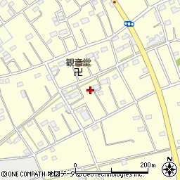 埼玉県深谷市武蔵野3804周辺の地図