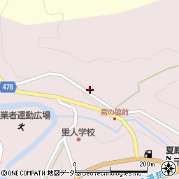 岐阜県高山市清見町夏厩503周辺の地図