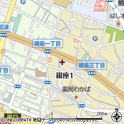 みんなの家・熊谷銀座周辺の地図