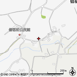茨城県鉾田市借宿2287周辺の地図