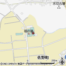 佐野温泉 レストラン福矢周辺の地図